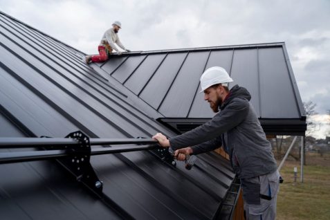 Roof Tarp Install